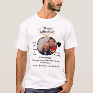 Anpassningsbar Photo Pension Elegant T Shirt