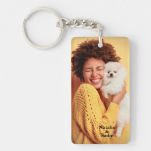 Anpassningsbar Photo Personalize Keychain