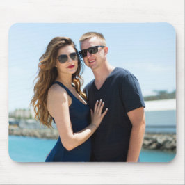 Anpassningsbar Photo Personalize par Family Add Bi Musmatta