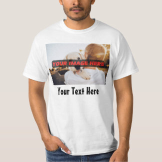Anpassningsbar Photo - Personlig Bild Gift T Shirt