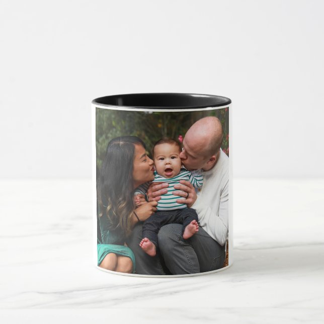 Anpassningsbar Photo Personlig Family Mugg (Center)