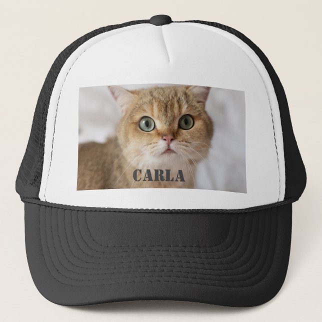 Anpassningsbar Photo Personlig Gift, Chic och Eleg Keps (Framsida)