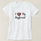 Anpassningsbar Photo Personlig I Kärlek Min Boykom T Shirt (Design framsida)