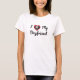 Anpassningsbar Photo Personlig I Kärlek Min Boykom T Shirt (Framsida)
