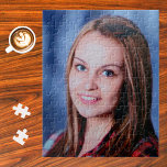 Anpassningsbar Photo Personlig Jigszle Puzzle<br><div class="desc">Ladda upp ett foto och skapa enkelt personligens fotopussel. Du kan ÖVERFÖRA DESIGN på andra Zazzle-produkter och justera den så att den passar de flesta Zazzle-objekt. StandardStudio-design görs i vektorgrafik med hög upplösning för utskrift av professioneller. Tack för att du valde våra designar och stannade av med Standard Studio-designen.</div>