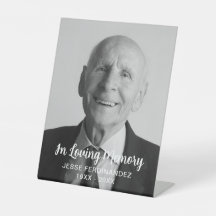 Anpassningsbar Photo Personlig Memorial Tribute Fu