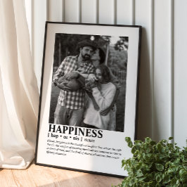 Anpassningsbar Photo Personlig Text Family Porträt Poster