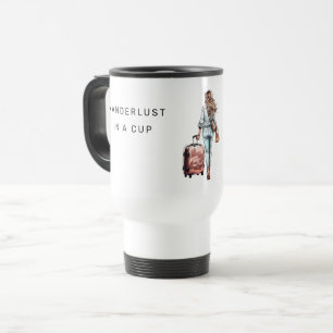 Anpassningsbar Photo Personlig Wanderlust i en Cup Resemugg