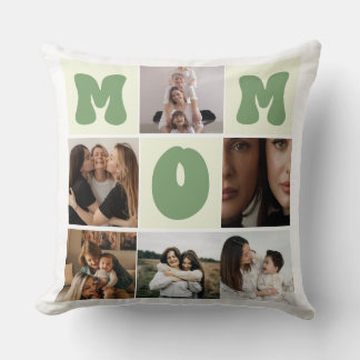 Anpassningsbar Photo Pillow for Mamma - lägg till  Kudde