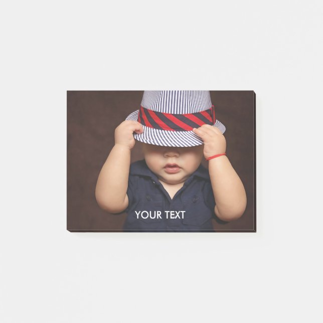 Anpassningsbar Photo Post-it Block (Framsida)