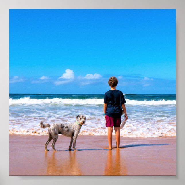 Anpassningsbar Photo Poste Your Pet PhotosI - Kärl Poster (Framsidan)