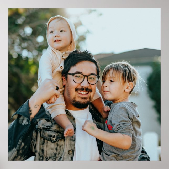 Anpassningsbar Photo Poster (Framsidan)