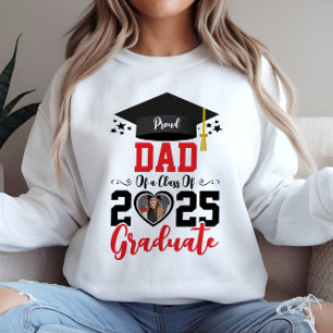 Anpassningsbar Photo Proud Student Family 2025-pre T Shirt