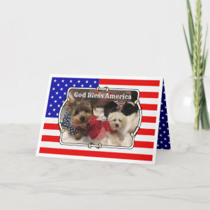 Anpassningsbar Photo Ram USA Amerikanska Flagga Pa Kort