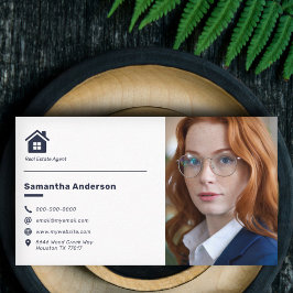 Anpassningsbar Photo - Real Gods Agent Visitkort