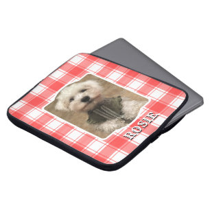 Anpassningsbar Photo Red & White Land-bondhus Play Laptop Fodral