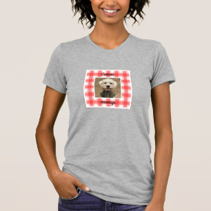 Anpassningsbar Photo Red & White Land-bondhus Play T Shirt