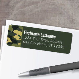 Anpassningsbar Photo Returetiketters Returadress Etikett