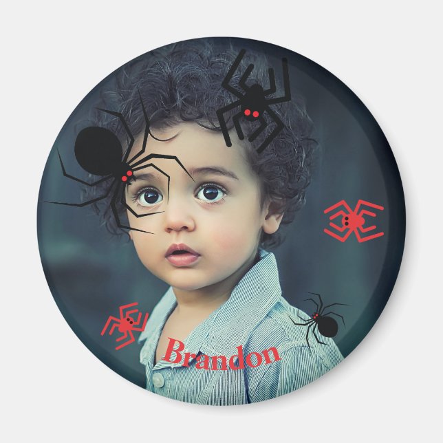 Anpassningsbar Photo Round Magnet (Framsidan)