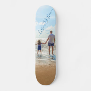 Anpassningsbar Photo Skateboard Ditt Foton och tex
