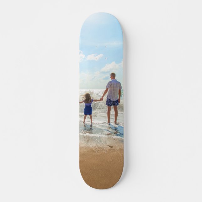 Anpassningsbar Photo Skateboard Your Favorite Phot (Framsida)