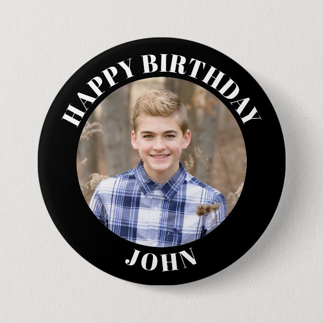 Anpassningsbar Photo Sports-stift/knapp med team n Knapp (Framsida)