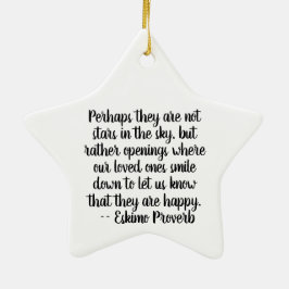 Anpassningsbar Photo Stars in the Himlar Remfamnem Julgransprydnad Keramik