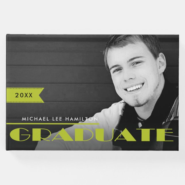 Anpassningsbar Photo Studenten Gästböcker (Framsida)