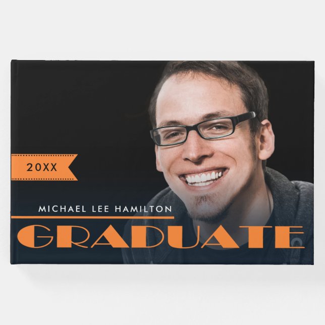 Anpassningsbar Photo Studenten Gästböcker (Framsida)