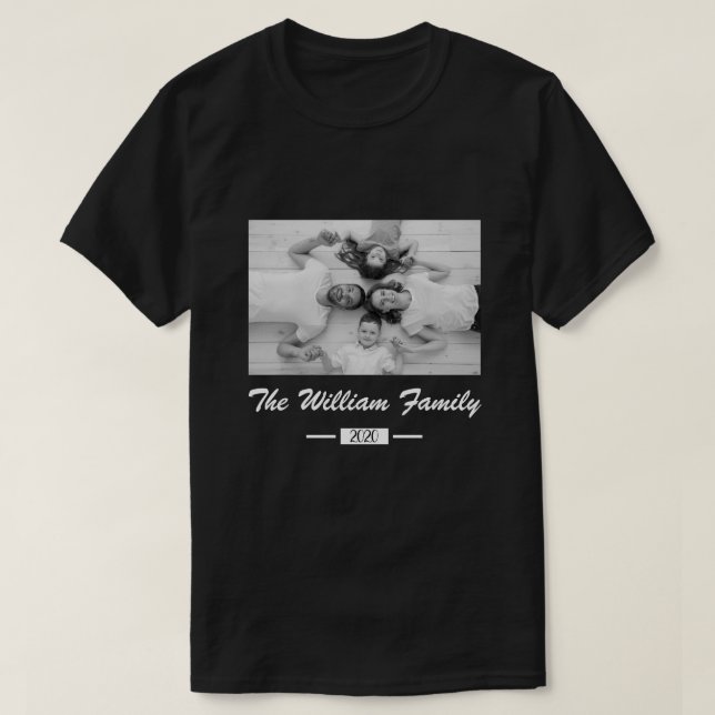 Anpassningsbar Photo T Shirt (Design framsida)