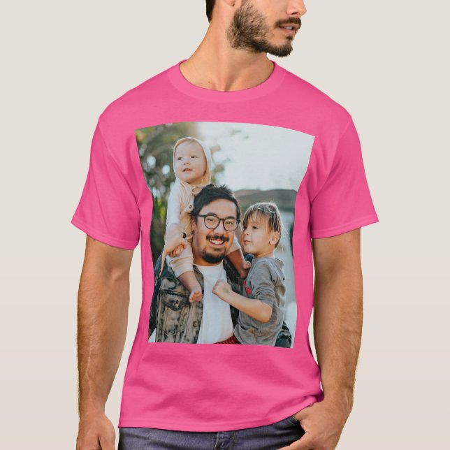 Anpassningsbar Photo T Shirt (Framsida)