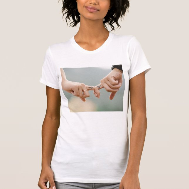 Anpassningsbar Photo T-Shirt din egen designPerson (Framsida)