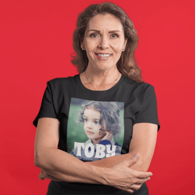 ANPASSNINGSBAR PHOTO T-SHIRT FOR GRANDMA (Skapare uppladdad)