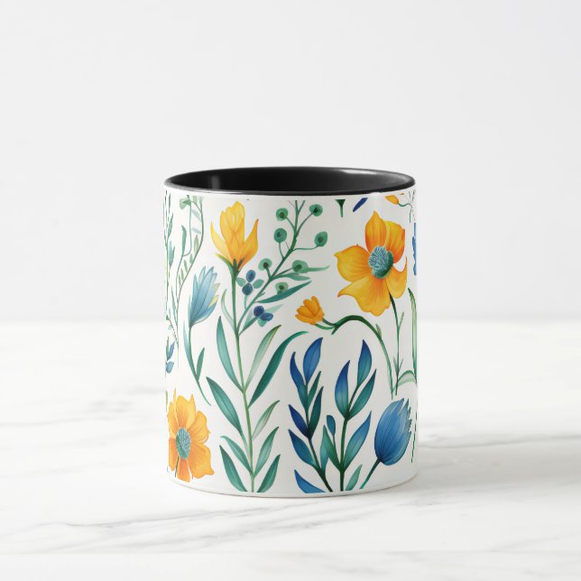 Anpassningsbar Photo Tea & Coffee Mugg (Center)