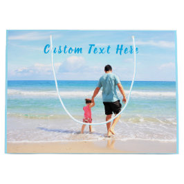 Anpassningsbar Photo Text Gift sätter fingret på d