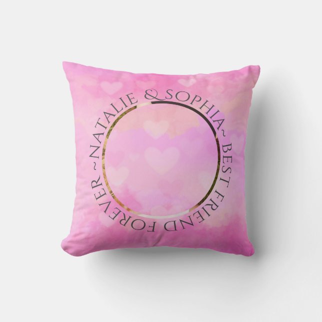 Anpassningsbar Photo the Best Friend Kudde (Framsida)