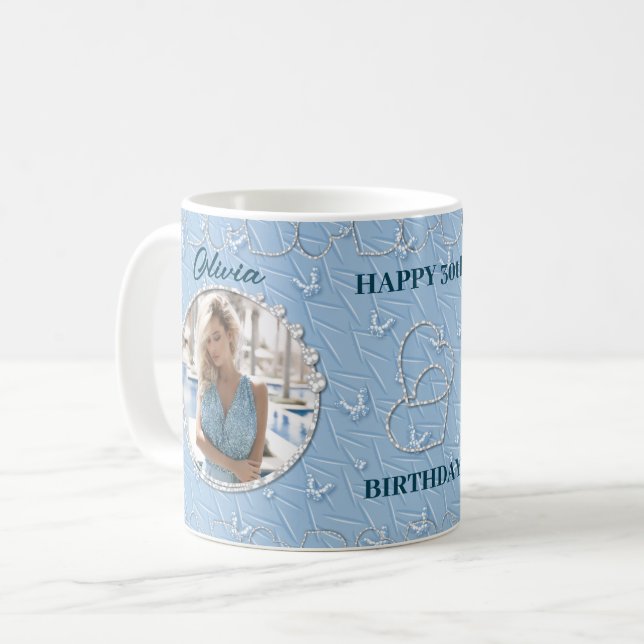 Anpassningsbar Photo Tillfällens Kaffemugg (Framsida vänster)