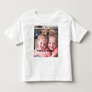Anpassningsbar Photo Twillingars T Shirt