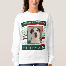 Anpassningsbar Photo Ugly jul Sweater Funny Julaft