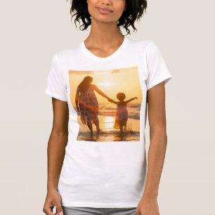 Anpassningsbar Photo - Unik Personlig för egen de T Shirt