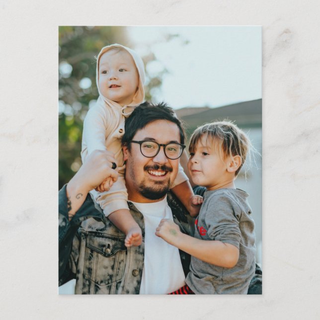 Anpassningsbar Photo Vykort (Framsida)