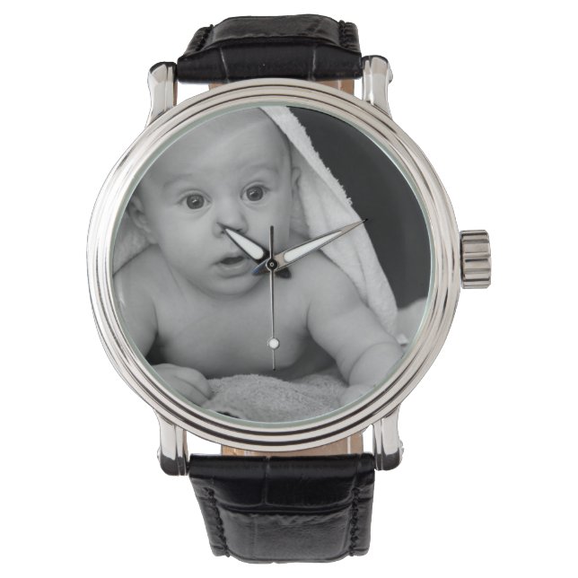 Anpassningsbar Photo Watch Armbandsur (Framsida)