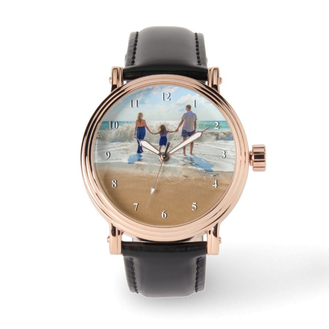 Anpassningsbar Photo Watch med fotodesign Armbandsur (Framsida)