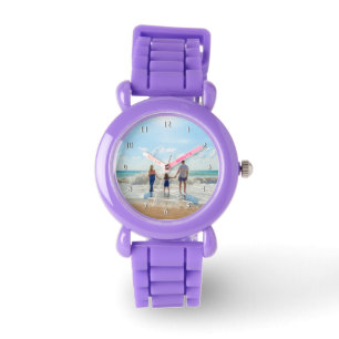 Anpassningsbar Photo Watch-Personlig för fotoutgåv Armbandsur