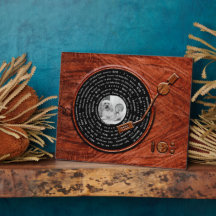 Anpassningsbar Photo with Kärlek Message Rustic Wo