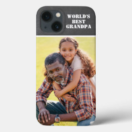 Anpassningsbar Photo World's Best Grandpa Modern G