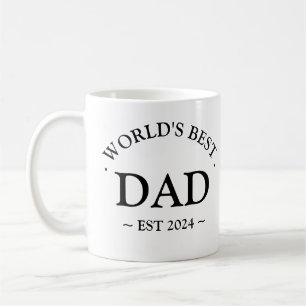 Anpassningsbar Photo World's best pappa Kaffemugg