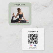 anpassningsbar Photo Yoga Instructor Massage Thera