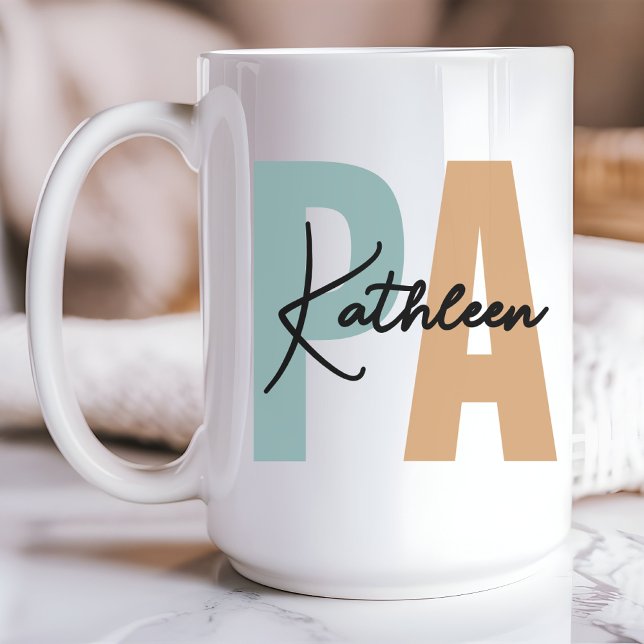Anpassningsbar Physician Assistant Mugg, Best Pa G Kaffemugg (custom PA mug, Physician Assistant mug, best PA gift, PA coffee mug, PA graduation gift, Doctor gift)