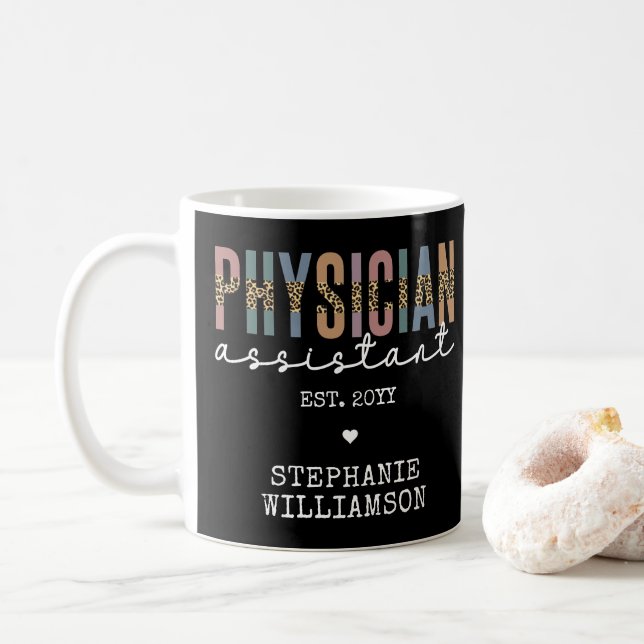 Anpassningsbar Physician Assistant Physician Assoc Kaffemugg (Med munk)